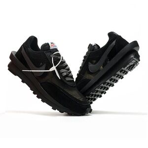 NIKE x Sacai LDWaffle (Black mesh)